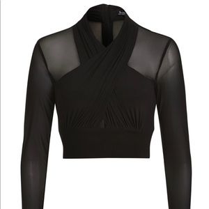 Bardot Allure Top in Black - XS - NWT